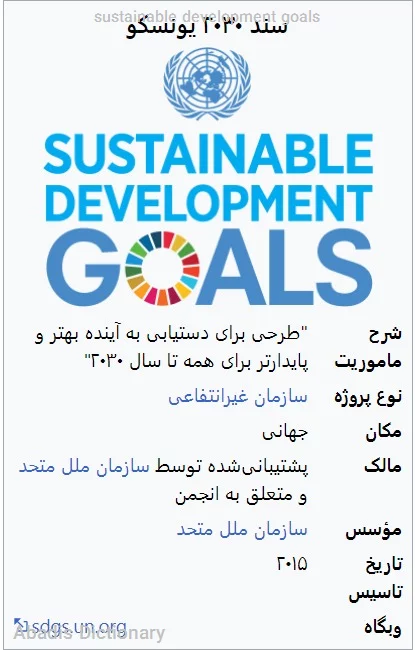 sustainable development goals